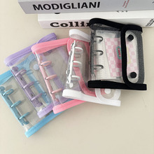 跨境现货A83孔双扣包边外壳迷你相册外壳多色DIY卡包