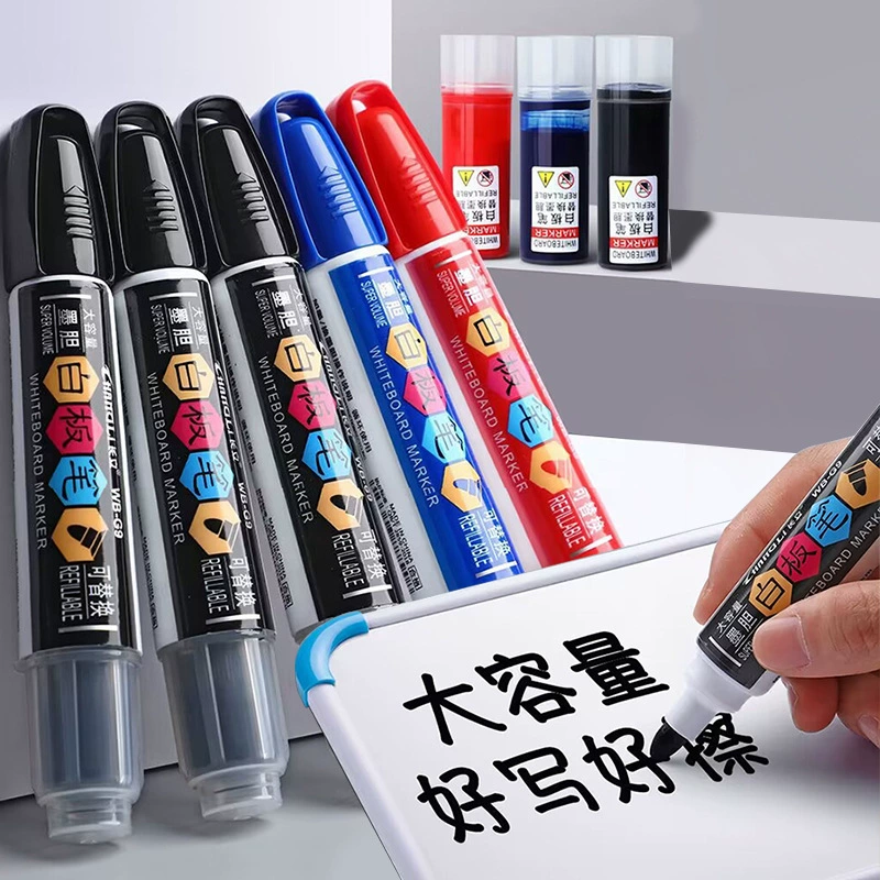 Листая ручка может быть стерта чернилами для чернильного мешка