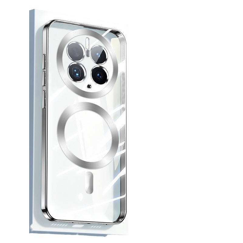 Aplicable para Huawei Pura80pro placa de patrón de absorción magnética CD Case Mate70PRO todo incluido cubierta suave P80