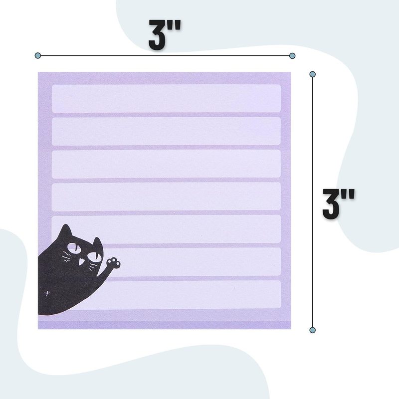 かわいい猫の付箋は日常の手帳ins冷蔵庫のメッセージを貼って、漫画の付箋を貼って、便箋を貼ってください。|undefined