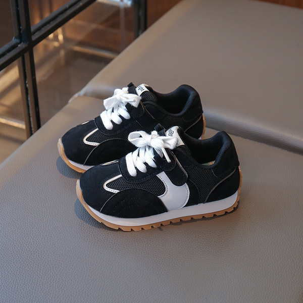 Children's autumn casual footwear for boys with velcro