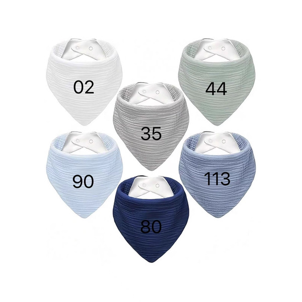 solid color eating bib for new born