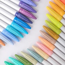 韩国monami慕娜美纤维水彩笔60色标记重点水性笔彩色手账勾线笔