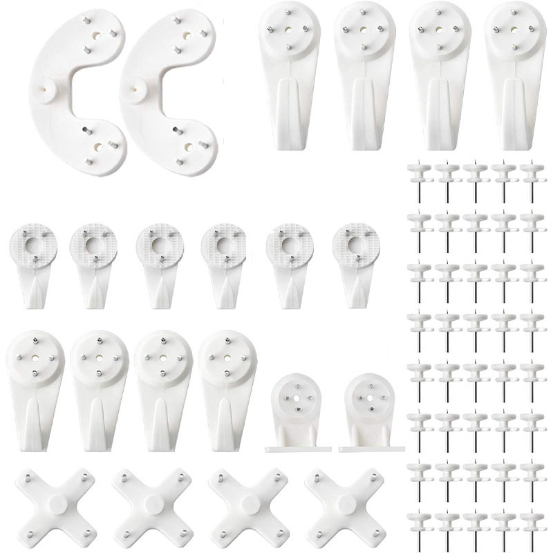 For Cross-border Traceless Nails, Traceless Hooks, Non-destructive Wall Photo Frames, Art Paintings, Dry Wall Gray Mud, Available for Concrete