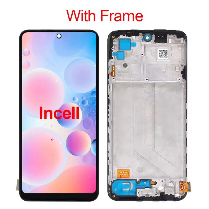 Aplicable a Redmi Redmi Note10 4g Asamblea de pantalla de teléfono móvil Note10s LCD l
