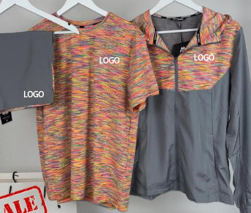 Sin devoluciones a menos que existan problemas de calidad. Trajes de manga corta para hombre, camisetas para hombre, camisetas de manga corta para mujer, tallas europeas informales vacías.