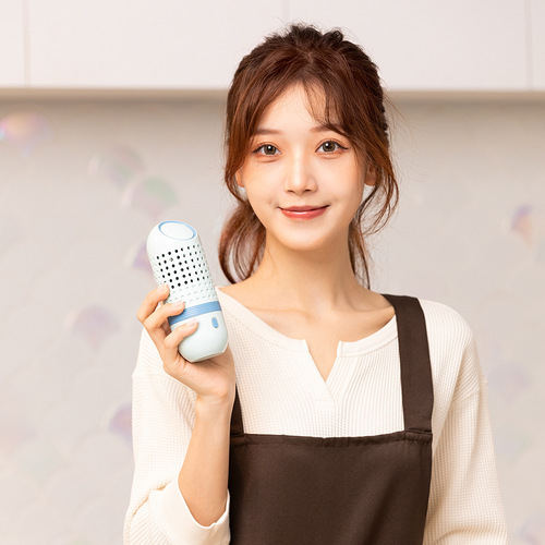 Capsule fruit and vegetable cleaning machine purifier household fruit and vegetable machine vegetable and fruit fully automatic mini vegetable washing machine