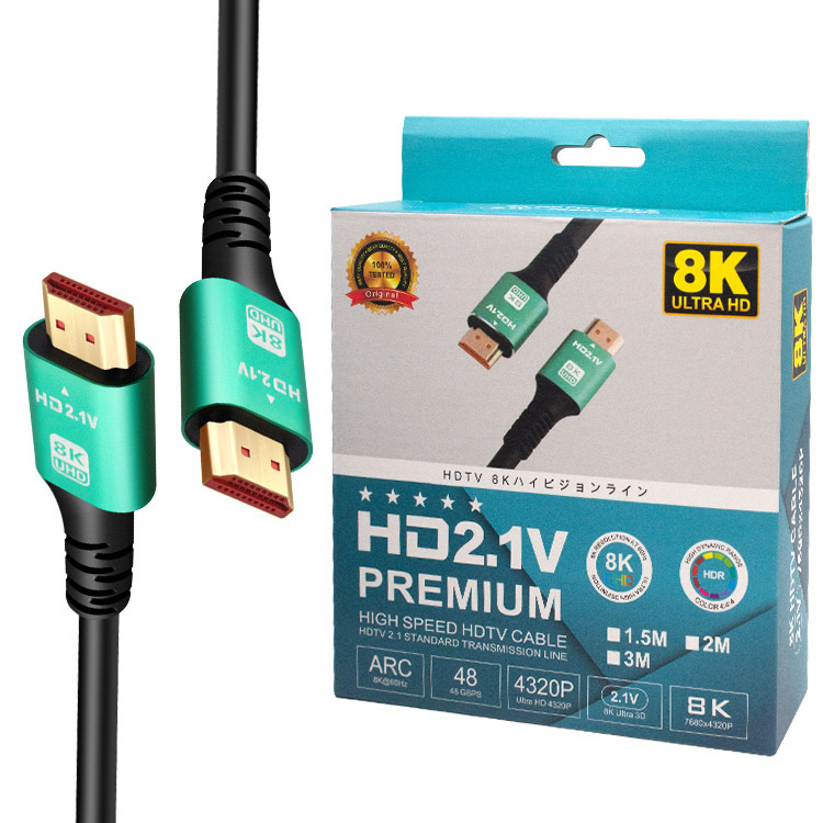 コンピューター用高解像度ケーブルはHDMIインターフェースと互換性があります。HDMI8KケーブルHDTV2.1バージョン8K60Hz高解像度HDTV接続ケーブル|undefined