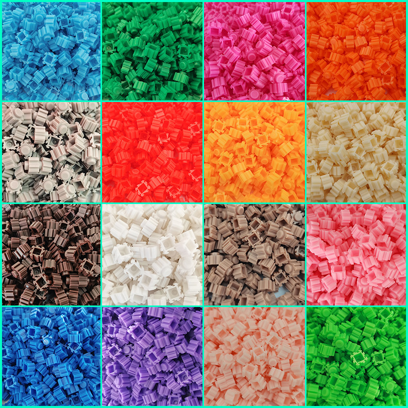 Small Particles Compatible with Lego 8mm Bulk Interlocking Building Blocks Children's Educational Toys DIY Assembly Wholesale from Manufacturer