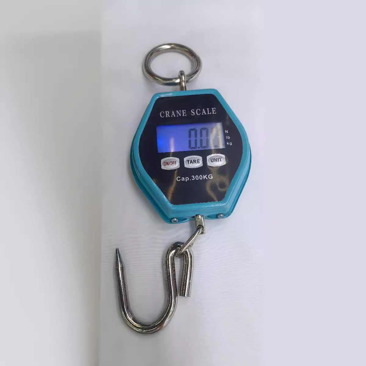 2024 nueva escala de mano 300kg escala electrónica gancho escala exportación