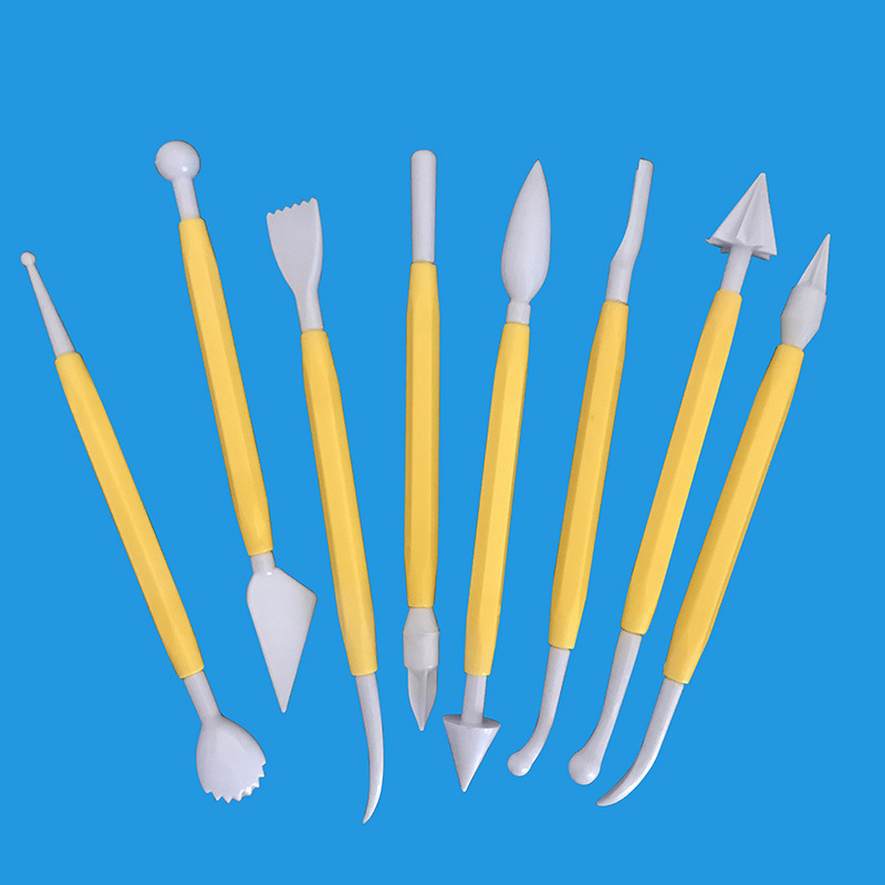 Suministro directo de fábrica de moldes simulados para suministros para hornear, juego de herramientas para hornear de 11 piezas, modelado de pasteles