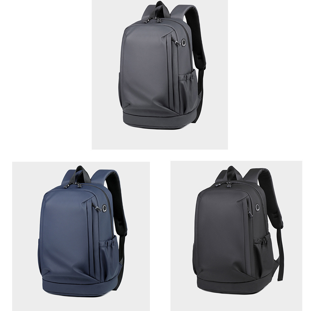 Mochila de los hombres mochila casual mochila de gran capacidad Oxford bolsa de tela estudiante de la escuela secundaria bolsa de la computadora de negocios de cercanías