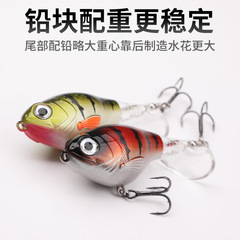 15g long-range lure floating pencil tractor surface system propeller freshwater fishing for northern pike and blackfish