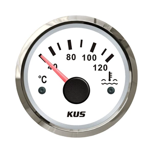 Kus Gəmilər, Avtomobillər, RV-lər üçün Su Temperaturu Göstəricisi 52mm 12V 24V