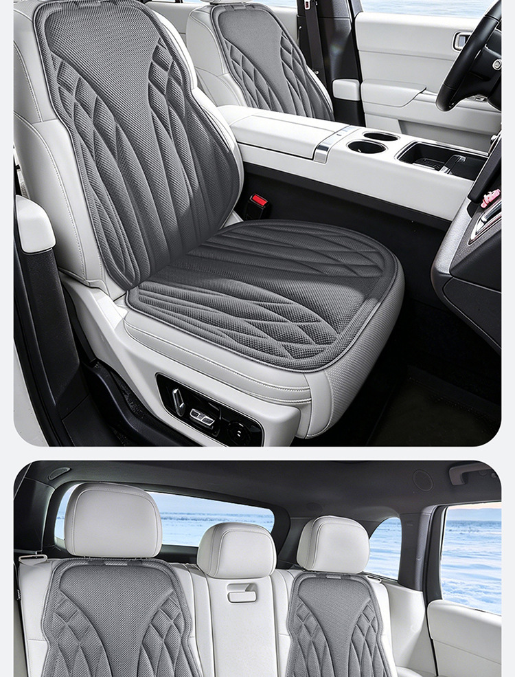 New Car Seat Cushions in Stock, Suitable for All Seasons, Heat-Pressed One-Piece Seat Cushions, Full Car Seat Cushions, Five-Seater Square Cushions, Single and Double Seat Cushions