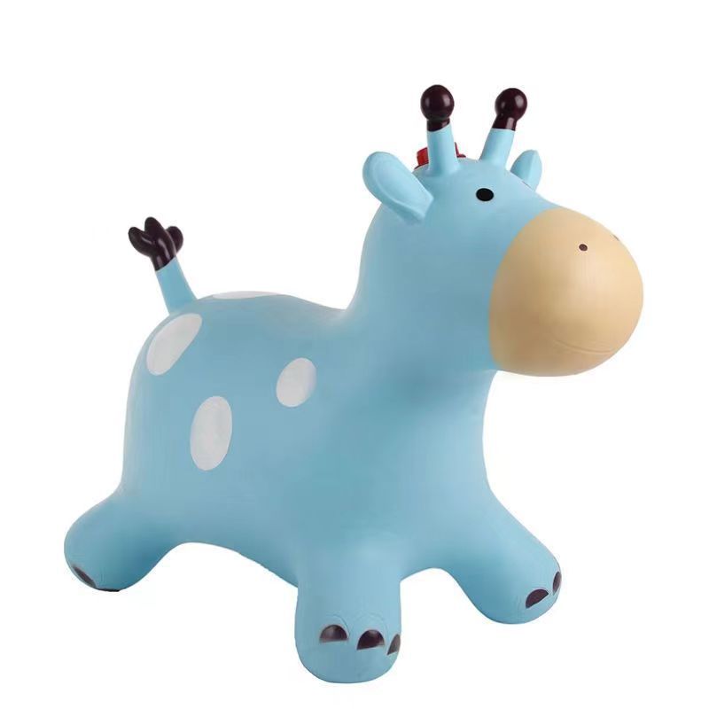 Navy blue music painted blue hippopotamus