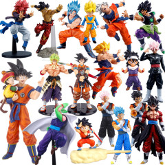 ドラゴンボールシリーズ ベジータ ブロリー ビック戦闘損傷悟空 超四星ベジット ウギータ サイヤ人フィギュア