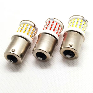 Avtomobil LED dönmə siqnalı 1156 1157 3014 57SMD keramik əyləc işığı