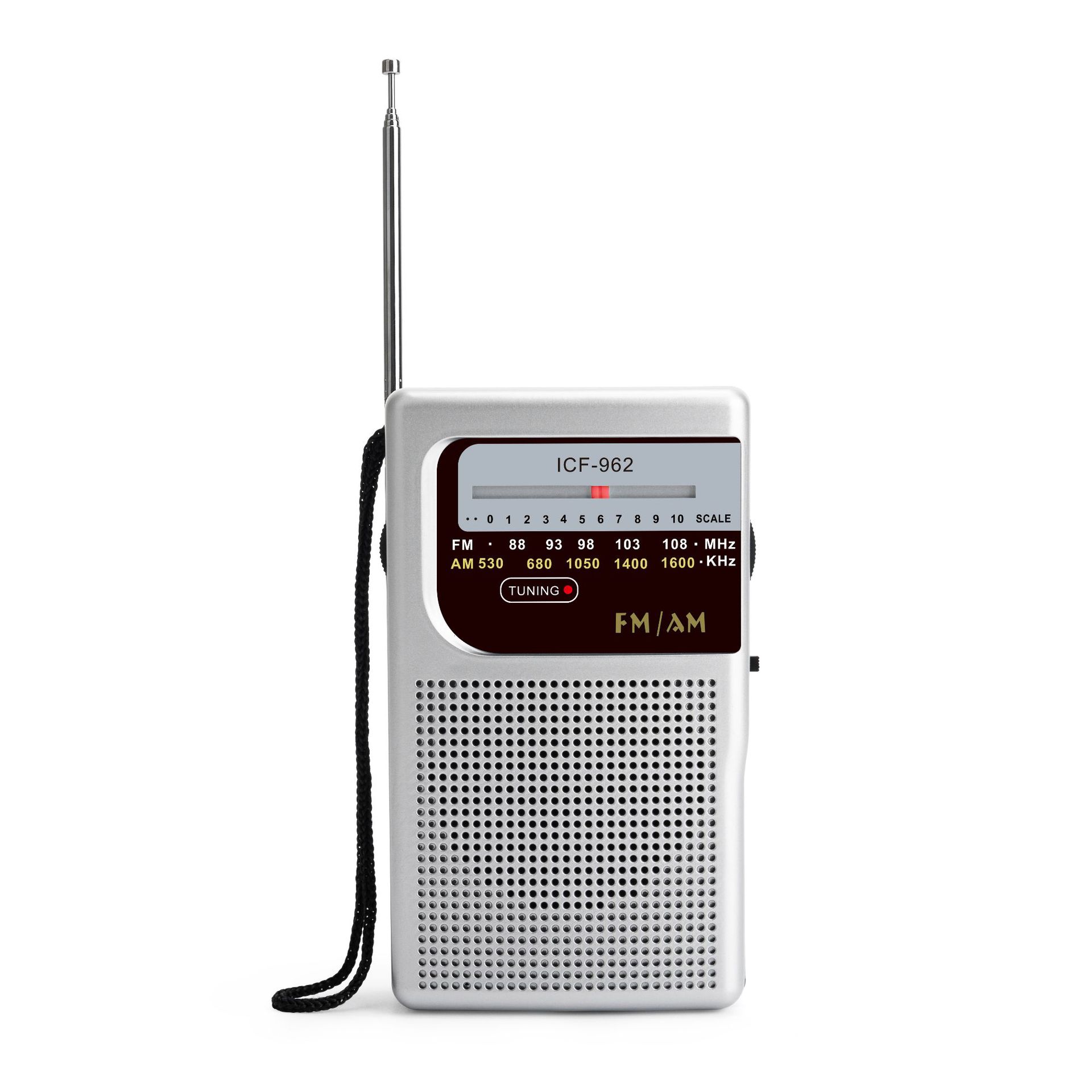 Radio vintage de dos bandas radio Amazon retro radio portátil Comercio exterior FM AM FM radio al por mayor