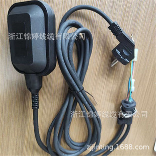 Kc Certified 16A Korean Plug Power Cord Water Pump Connector Tail Clip Float Switch H07Rn8-F Rubber Flame Retardant