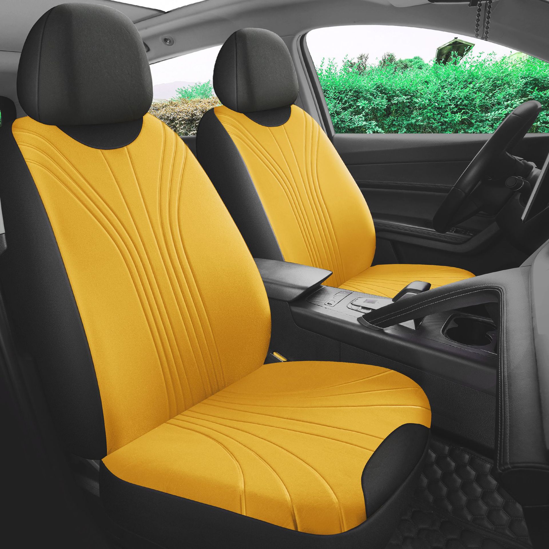 Cross-Border Best-Selling 3D Embossed Glacier Pattern Universal Car Seat Cover Cushion Amazon Temu Meike Duo Russia