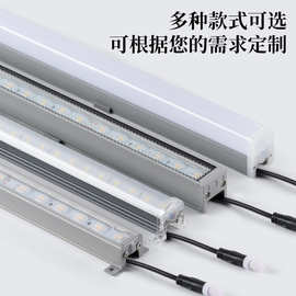 led线条灯户外防水防晒七彩单色长条形亮化工程灯招牌轮廓灯跑马