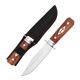 2025 new knife high hardness steel outdoor knife camping stainless steel multi-use modern simple knife solid wood wholesale