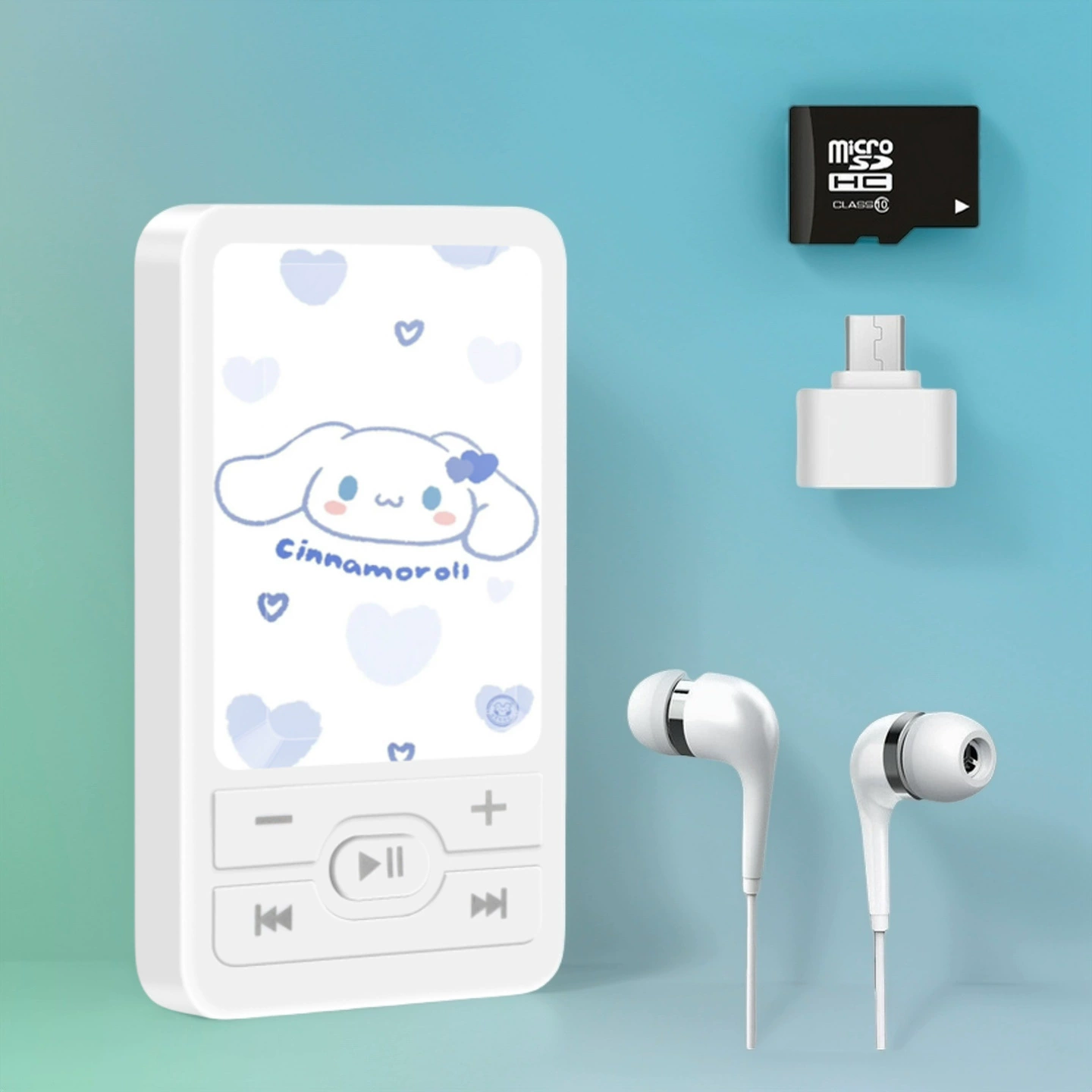 Образовательный MP3-плеер A1 для детей, мультяшный дизайн, слот под карту и наушники, варианты 4–64 ГБ
