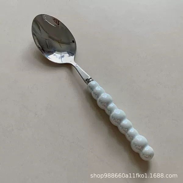 Blue spoon