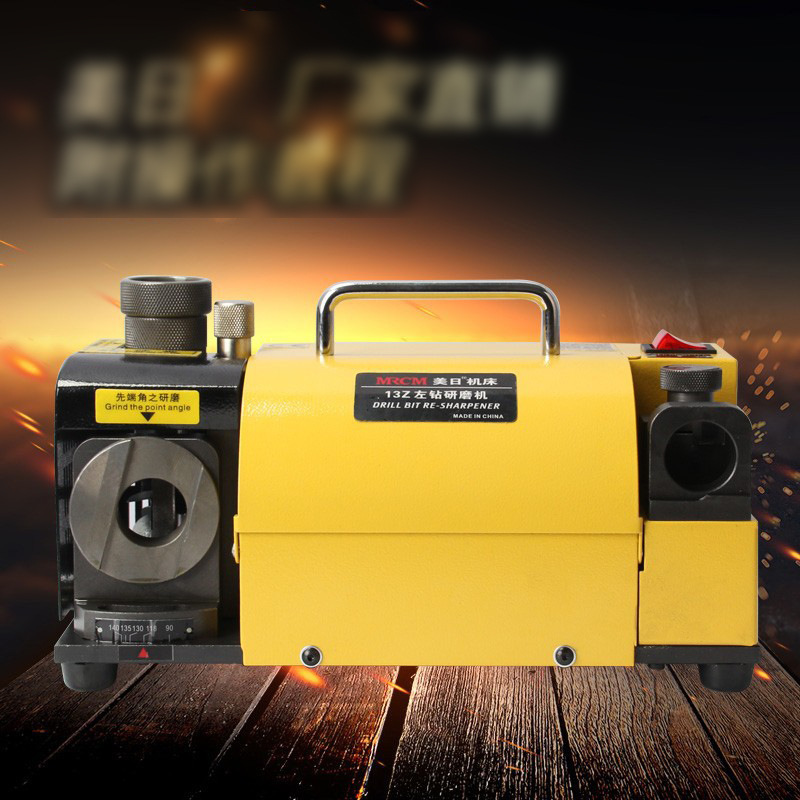 Americano-japonés máquina herramienta torcedura máquina rectificadora de alta precisión tipo tonto máquina rectificadora taladro izquierdo máquina rectificadora MR-13Z