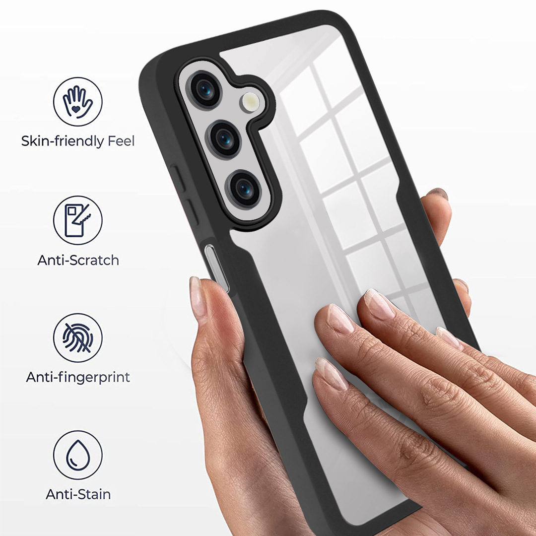 Nuevo Samsung A57 Qicai360 todo incluido serie de caso de teléfono móvil A37 película de caso integrada M36 cubierta protectora a prueba de caídas