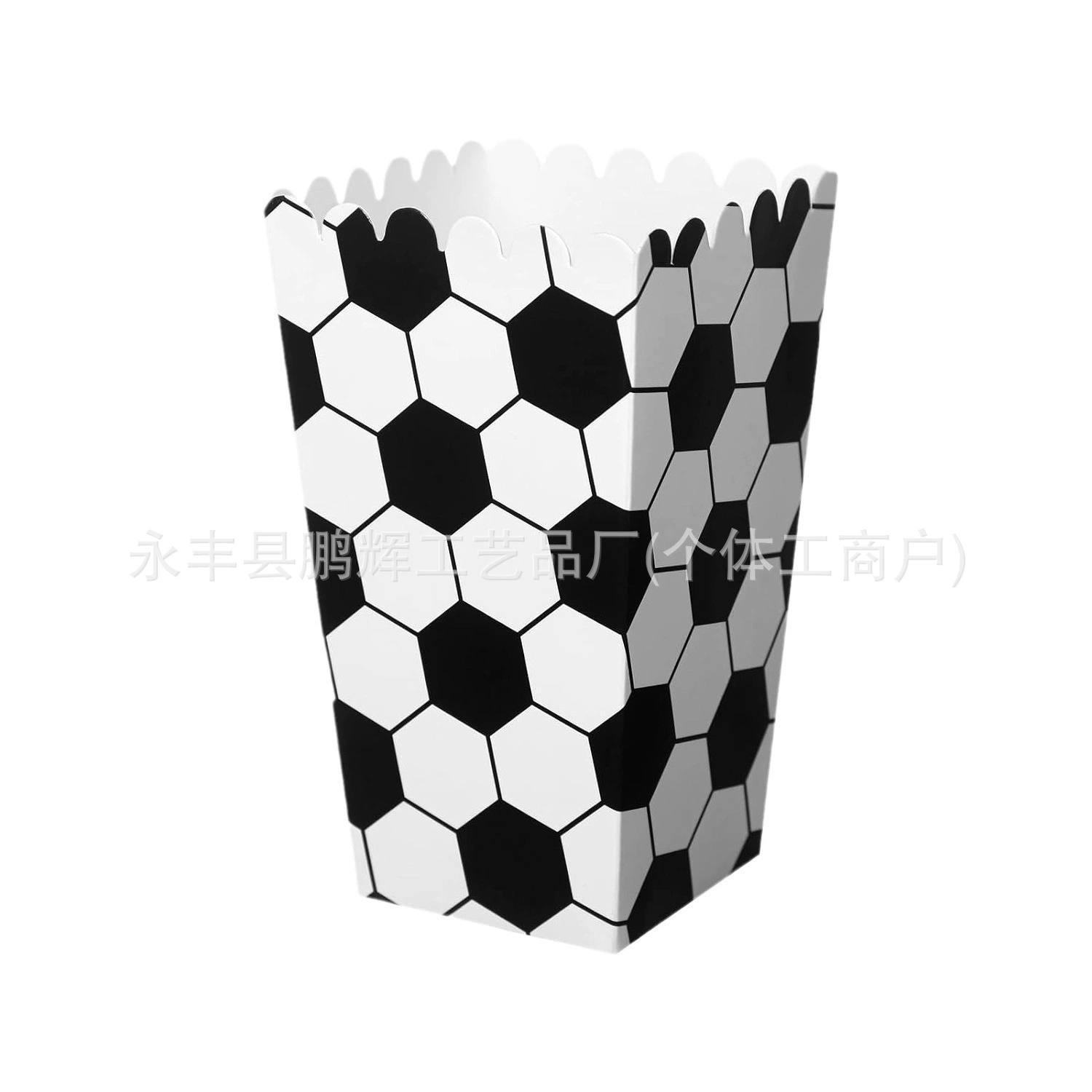 Трансграничная горячая распродажа одноразовая коробка попкорна баскетбольная футбольная тематическая вечеринка на день рождения