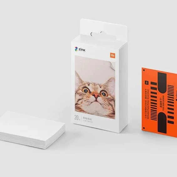 Mi Home Pocket Photo Printer-это фотография Mi Home 3 дюйма цветной фотобумаги 50 листов