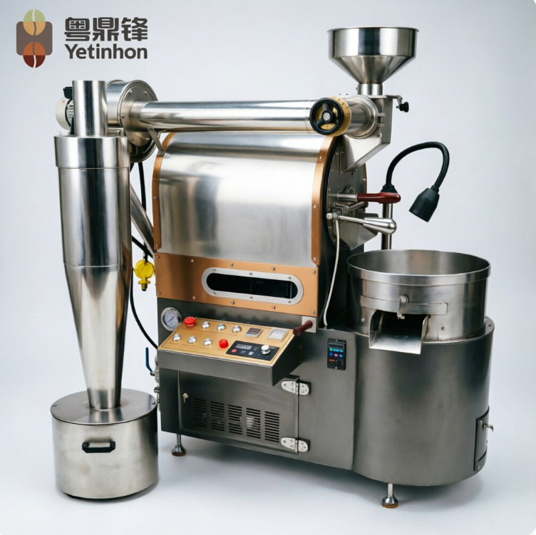 Yue Ding Feng 3kg Coffee Roaster Commercial Small-Scale Bean Roasting Machine Specialized Equipment for Educational Institutions and Sample Testing