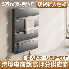 跨境亚马逊电热毛巾架外贸卫生间家用加热烘干架智能杀菌高端