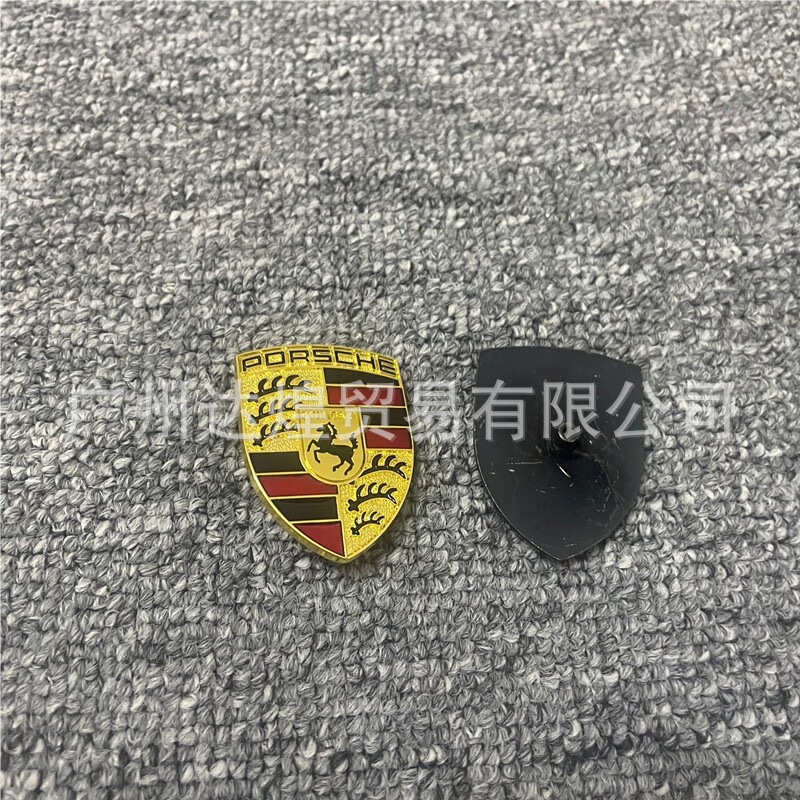 ポルシェステアリングホイールロゴ修正カイエンマカンパナメーラフロントロゴ718/911車ロゴに適しています。|undefined