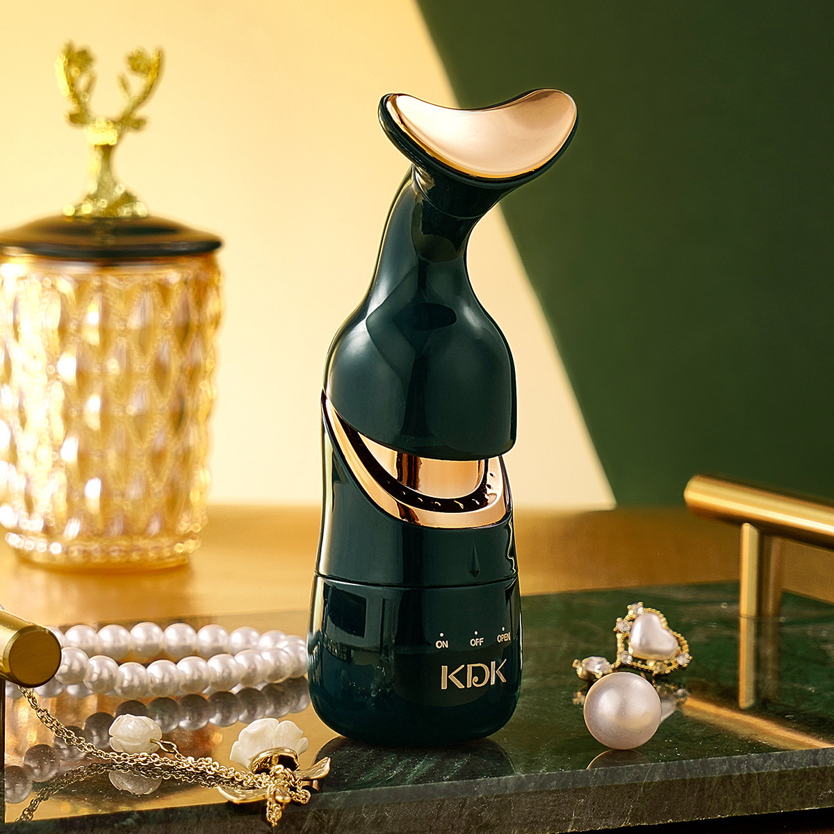 KDK 外貿英文版 維多功能提拉緊緻按摩導入儀高頻振動護膚清爽