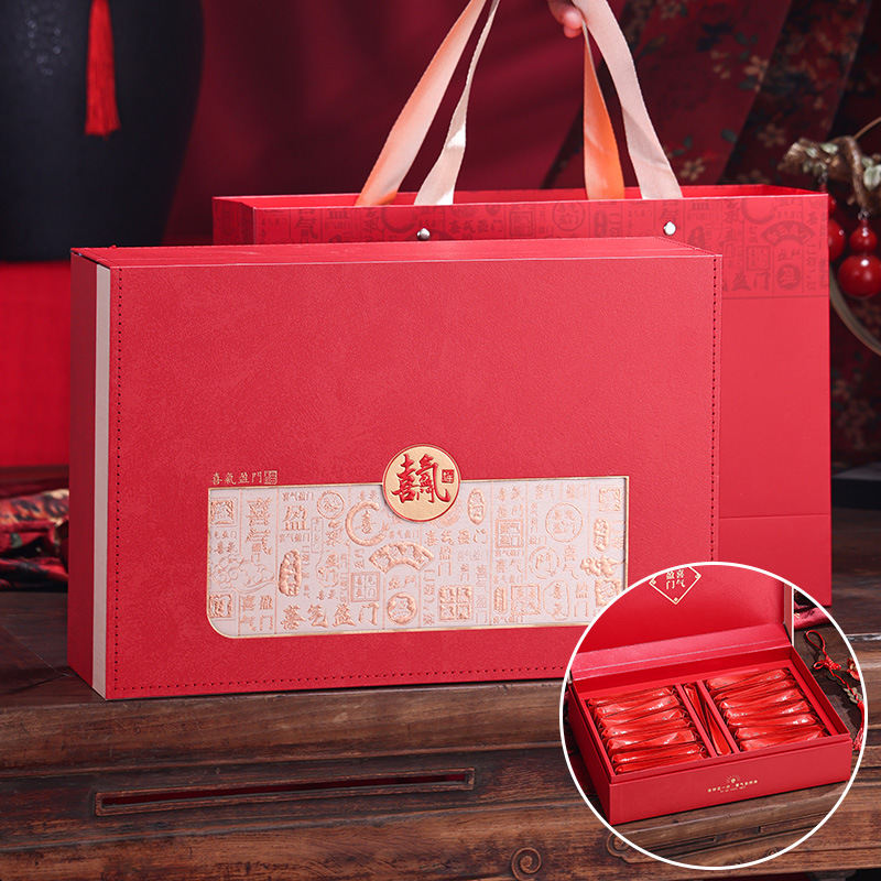 2025新款小泡袋茶叶包装盒红茶岩茶凤凰单丛大红袍铁观音礼盒空盒