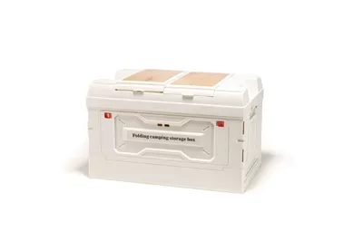 Cart, Grocery Cart, Car storage bag/box - white-double-layer-85l-36x31x25