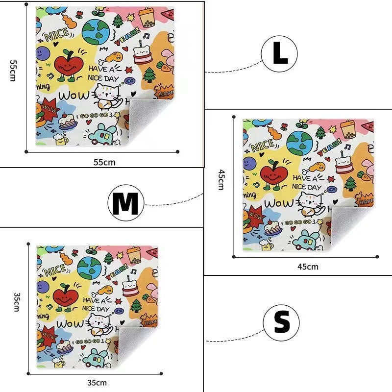 55*55cm【대형-만화 천국】