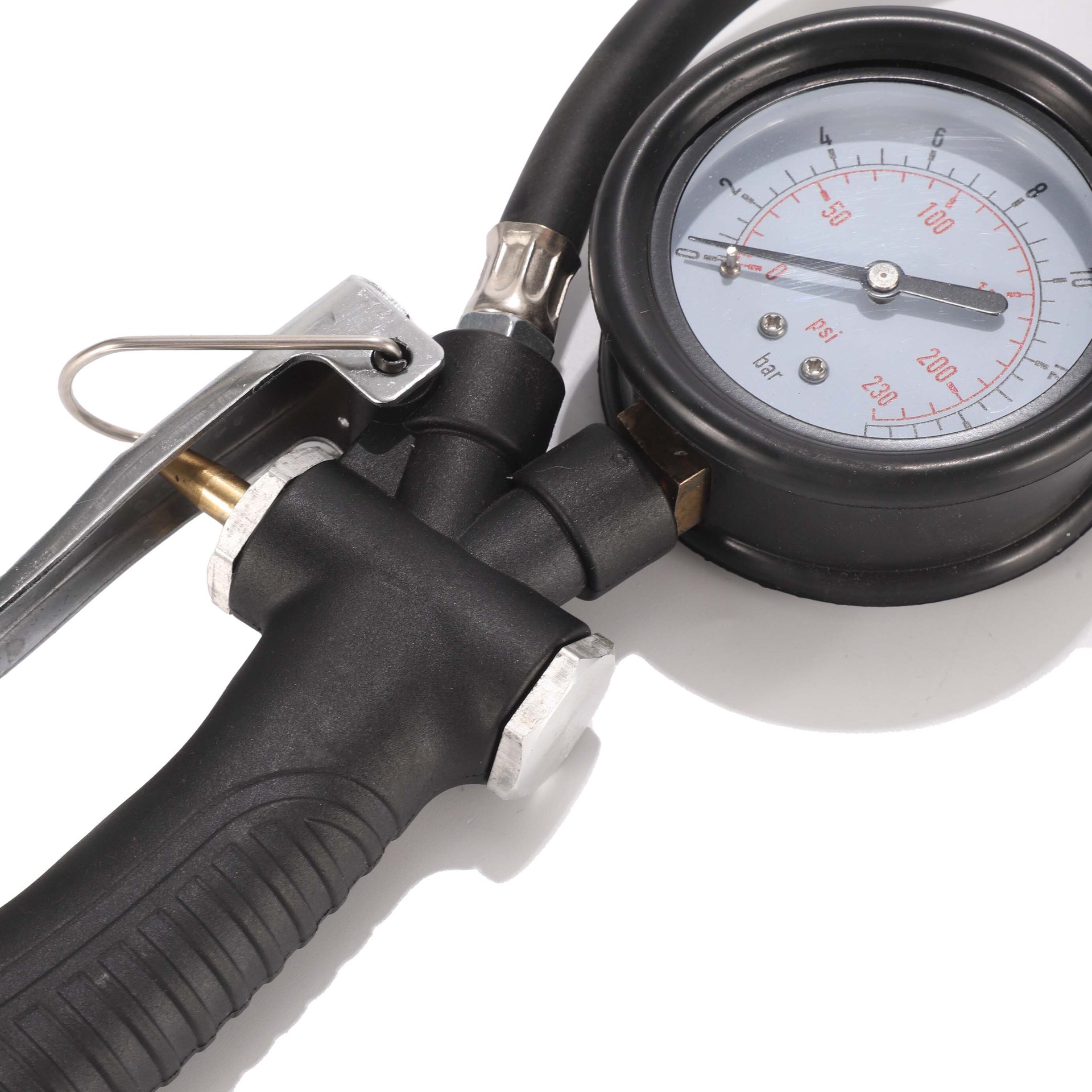 High-Precision Tire Pressure Gauge, Digital Display Pressure Meter, Car Tire Pressure Gauge, Oil-Immersed Tire Pressure Gauge, Inflator Gauge Wholesale