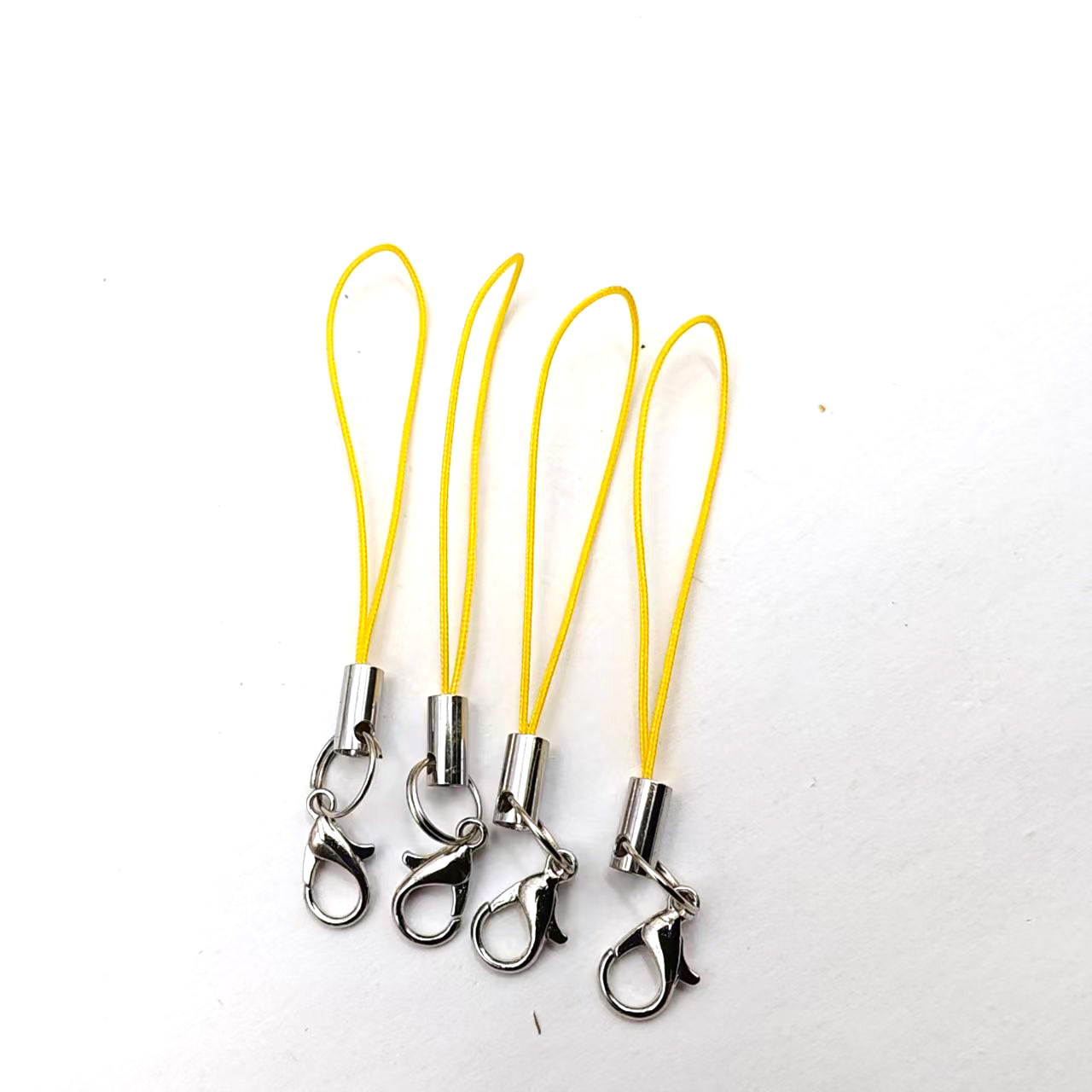 07 [Yellow] 12 Lobster Clip Hanging Rope