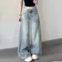 大码拖地宽松秋季阔腿裤