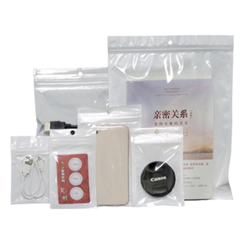 Personalizado 16 seda perlado yin y yang bolsa ziplock 18 seda perlado bolsa de teléfono móvil estuche sellado macaron sello de joyería