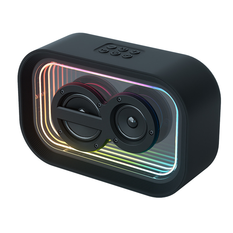 新しいカラフルなホームデスクトップ e スポーツワイヤレス Bluetooth スピーカー屋外大音量多機能コンピュータスマートスピーカー|undefined