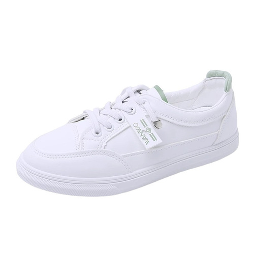 Women's Casual Shoes, Versatile Women's Shoes, Sports White Women's Shoes, Women's Spring and Summer Flat Platform Shoes, Trendy Shoes
