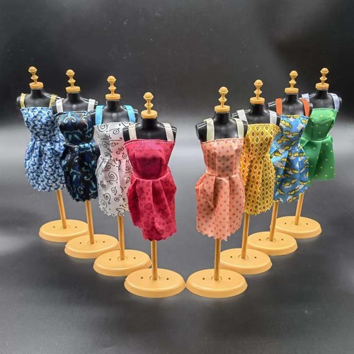 30CM/11.5-inch Barby Doll Toy Clothes Changeable Princess Dress with Tulle Skirt, Magic Stick Shorts Dress