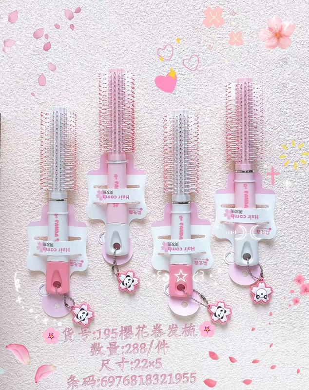 透明で優しい色のかわいいペットエアバッグマッサージコーム少女漫画エアクッションコームロングヘアコームカーリーヘアコームヘアコーム|undefined
