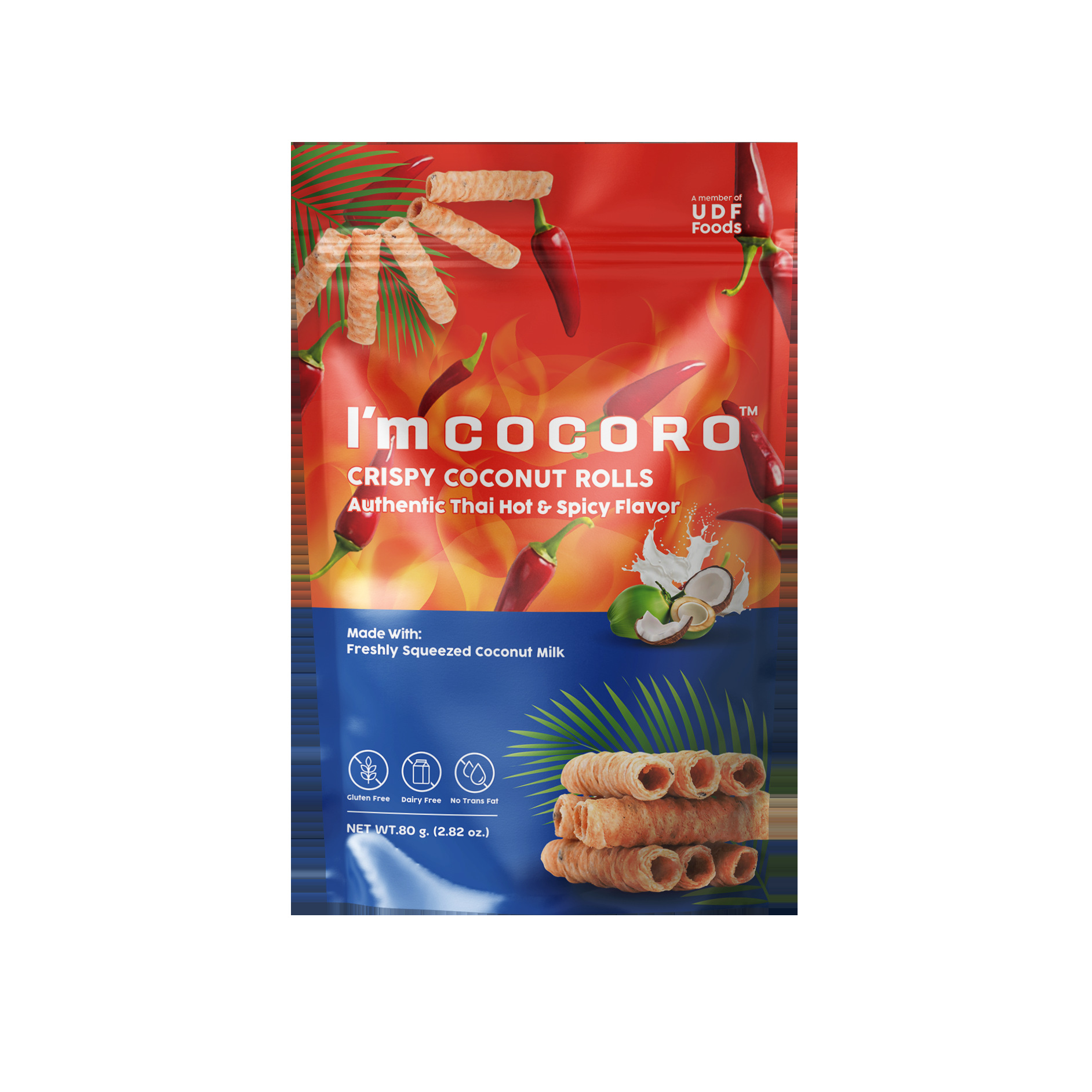 이코코로 코코넛롤 [매운맛] 80g