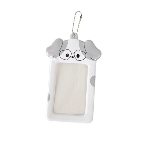 Handle cute puppy alien 3-inch PVC student girl heart card case small card random card storage card bag card case